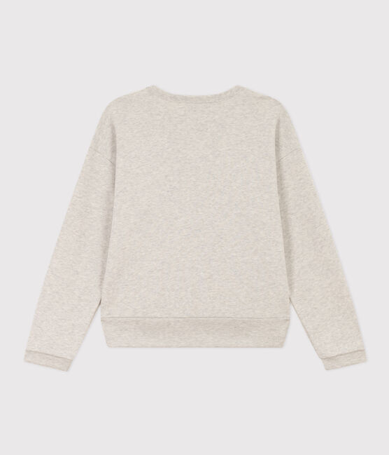 Sweatshirt en molleton Femme gris BELUGA CHINE