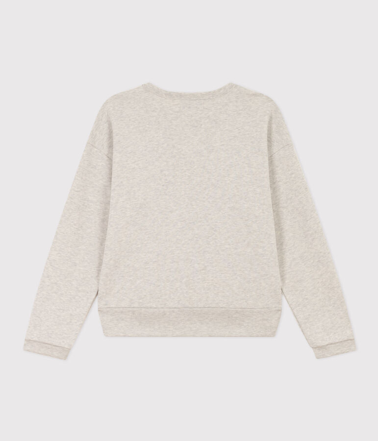 Sweatshirt en molleton Femme gris