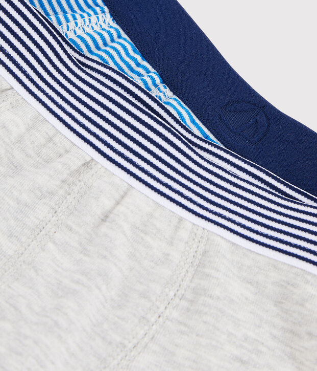 Lot de 2 boxers milleraies petit gar&ccedil;on multicouleur