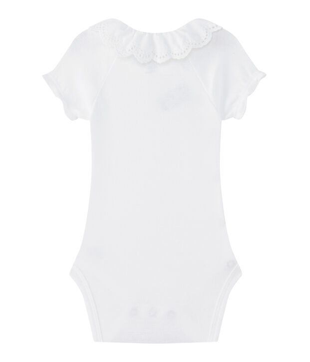 Body naissance b&eacute;b&eacute; fille blanc