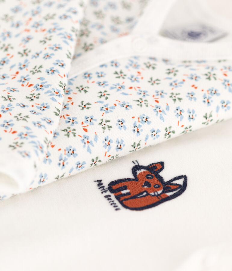 Lot de 2 dors bien fleur b&eacute;b&eacute; en coton multicouleur