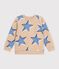 Sweatshirt enfant en coton imprim&eacute; &eacute;toiles multicouleur/bleu/multicouleur