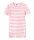T-shirt femme en côte originale rayée