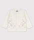 Cardigan en tricot jersey coton/lin bébé fille