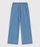 Pantalon enfant en denim bleu DENIM CLAIR