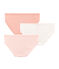 Trio de culottes petite fille variante 1