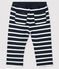 Pantalon marinière bébé garçon bleu SMOKING/blanc MARSHMALLOW