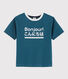 Tee shirt sérigraphié enfant garçon