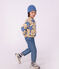 Pantalon enfant en denim bleu