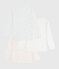 Lot de tee-shirts enfant en coton manches longues imprimé cœurs variante 1