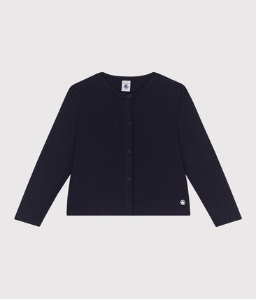 Cardigan enfant en coton uni