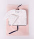 Coffret cadeau naissance en coton imprim&eacute;