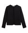 Veste cardigan tubique femme noir NOIR/jaune DORE