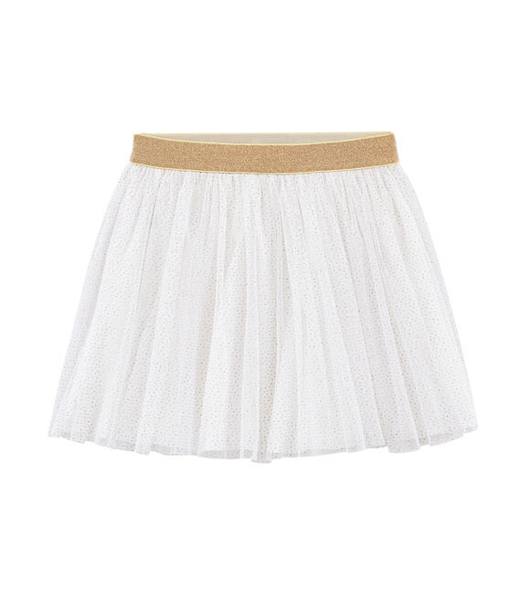 Jupe En Tulle Enfant Fille Marshmallow Or Petit Bateau