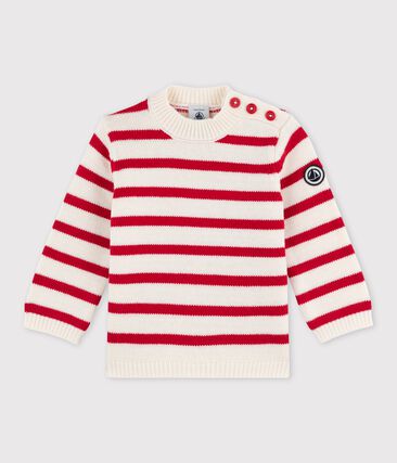 PETIT BATEAU - Pull en jersey bébé