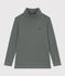 Sous-pull en coton enfant fille / garçon vert THUYA