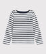 Marinière en jersey enfant fille