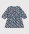 Robe manches longues bébé en gaze de coton imprimée ROVER/ MULTICO