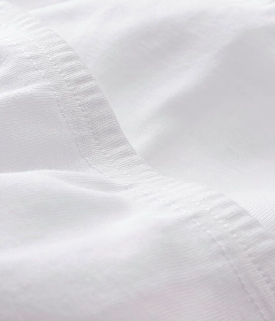 Lot de 2 pantalons à pieds bébé blanc ECUME