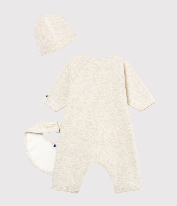 Coffret cadeau 3 pi&egrave;ces b&eacute;b&eacute; mixte multicouleur