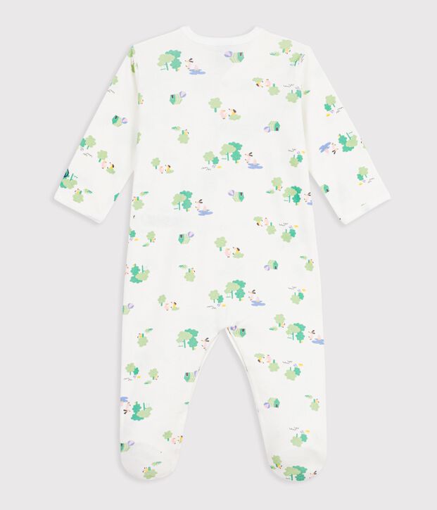 Dors bien en coton blanc/bleu/multicouleur
