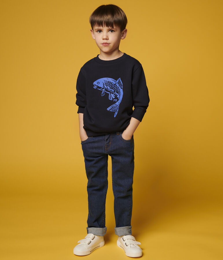 Pantalon en denim enfant gar&ccedil;on bleu