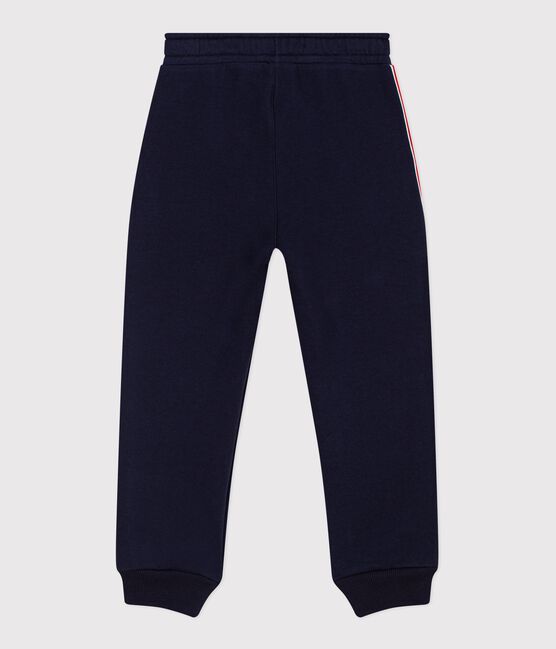 Pantalon de jogging enfant en coton bleu SMOKING