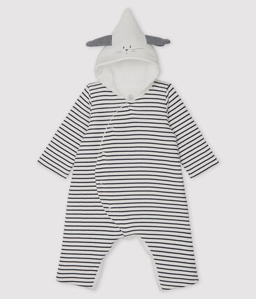 PETIT BATEAU - Combinaison longue à capuche bébé mixte
