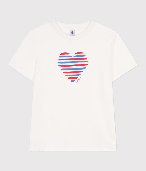 Tee-shirt Femme Le Droit en coton uni blanc MARSHMALLOW
