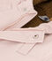 Parka doublée sherpa bébé rose SALINE