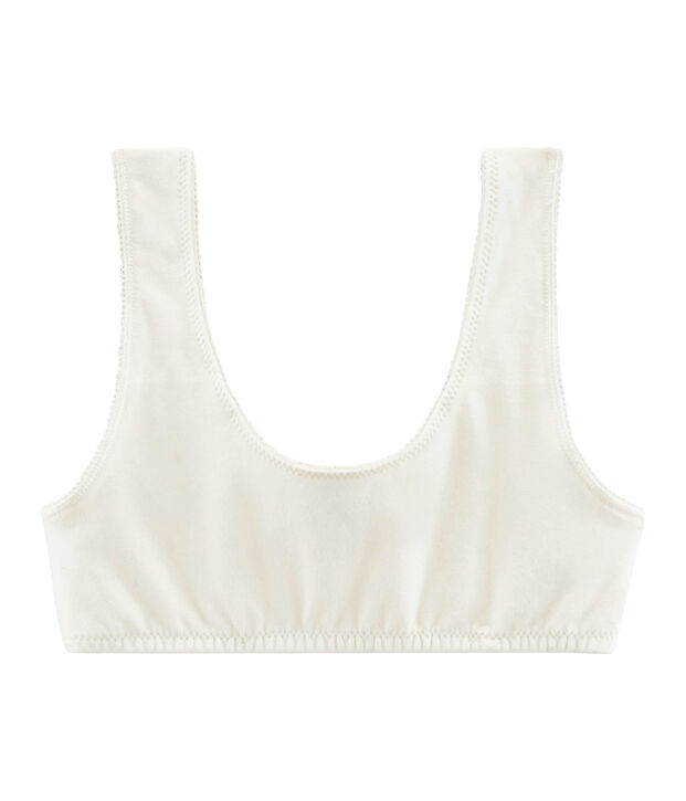 Brassi&egrave;re padd&eacute;e fille blanc