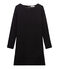 Robe droite tubique femme noir NOIR/jaune DORE