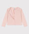 Cardigan en coton enfant fille rose SALINE