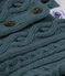 Cardigan torsadé bleu Atlantic