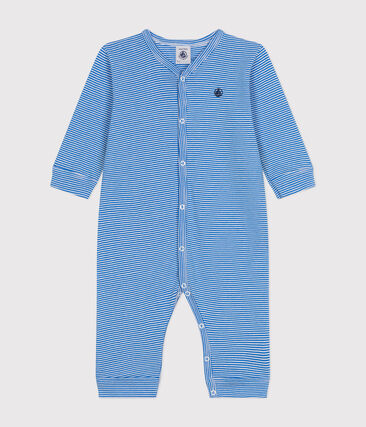 Pyjama sans pieds à rayures en coton bébé