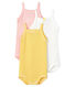 Lot de 3 bodies à bretelles pastel bébé fille