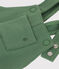 Salopette b&eacute;b&eacute; en coton jambes longues, unie vert