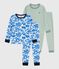 Lot de pyjamas enfant en coton imprimé variante 1