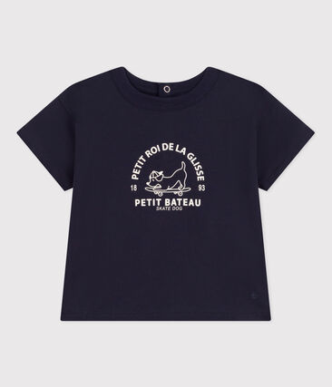 Tee-shirt manches courtes en jersey léger bébé