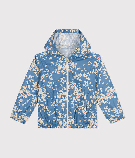 Coupe-vent léger enfant fille bleu BEACH/ MULTICO