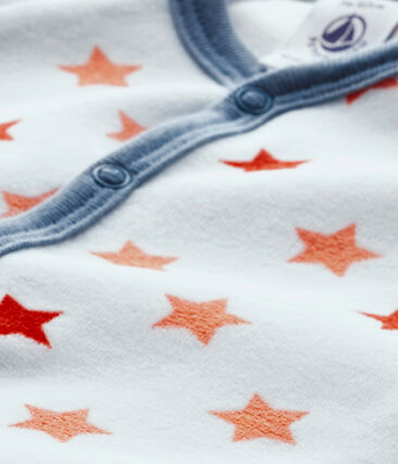 Dors Bien Bebe Garcon Imprime Etoiles Fraicheur Orient Orange Petit Bateau