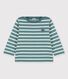 Marinière en jersey épais de coton bébé