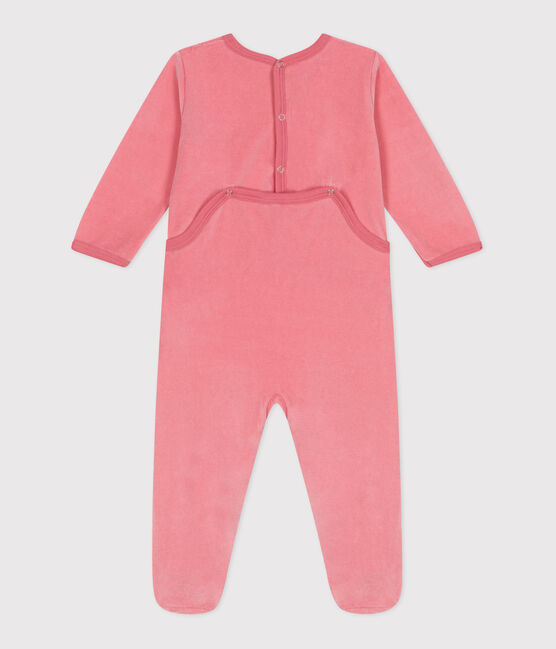Pyjama bébé en velours ouverture au dos LOGGIA OVS