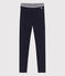Jegging en coton élasthanne enfant fille bleu SMOKING