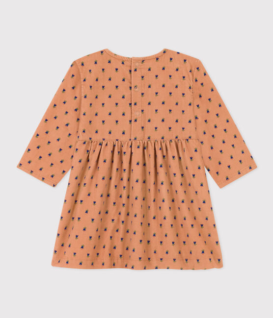 Robe manches longues en velours bébé SIENNA/ MULTICO