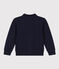 Cardigan en tubique enfant garçon bleu SMOKING