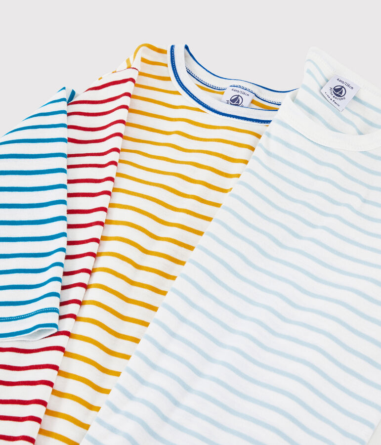 Lot de 2 pyjamas petit gar&ccedil;on en coton multicouleur