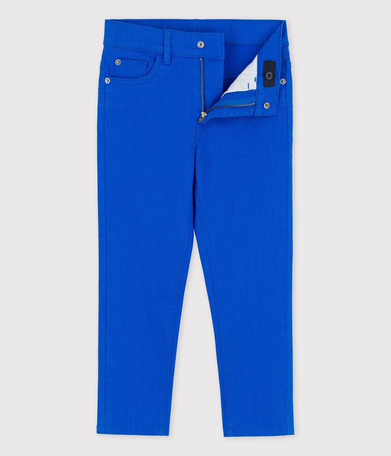 Pantalon en denim enfant fille / gar&ccedil;on bleu DELFT