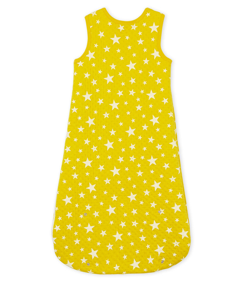 Gigoteuse compacte b&eacute;b&eacute; gar&ccedil;on en tubique jaune/blanc