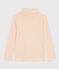 Sous-pull rayé en coton enfant fille / garçon TOURONE/ MARSHMALLOW